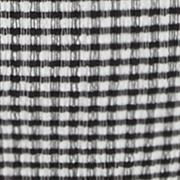 Textured V-neck Gingham Lace Trim Triangle Low Rise Bikini Set