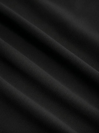 Satin Off-shoulder Cloak Sleeve Wrap Mermaid Maxi Dress