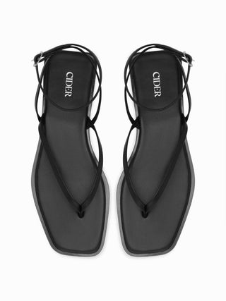 ADJUSTABLE STRAP FLIP-FLOP SANDALS