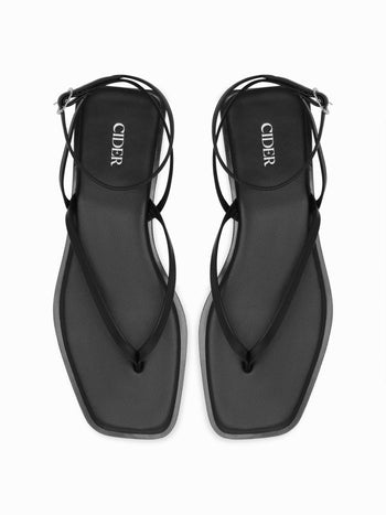 ADJUSTABLE STRAP FLIP-FLOP SANDALS