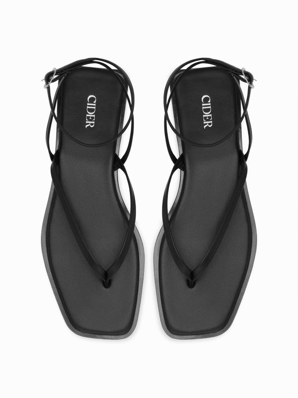 ADJUSTABLE STRAP FLIP-FLOP SANDALS