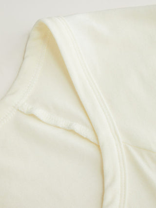 Cotton-blend Scoop Neck Ruffle Sleeve Lettuce Trim Tee