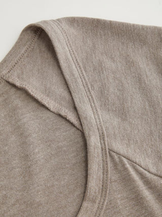 Cotton-blend Scoop Neck Ruffle Sleeve Lettuce Trim Tee