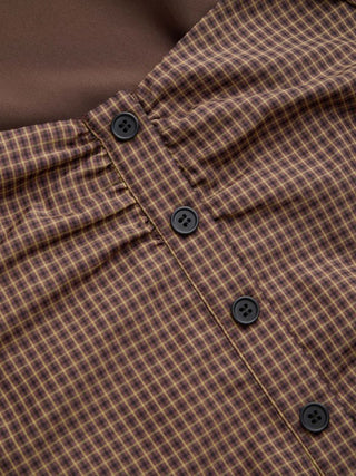 Always Pick Dare Plaid Dress