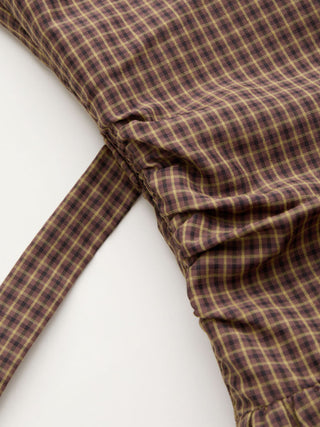 Always Pick Dare Plaid Dress
