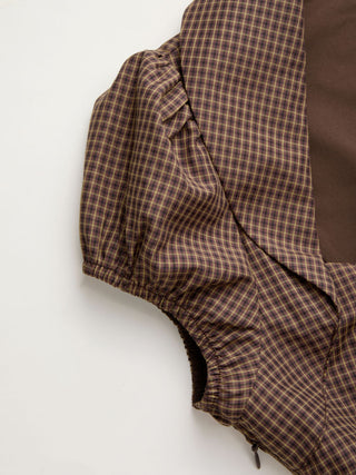 Always Pick Dare Plaid Dress