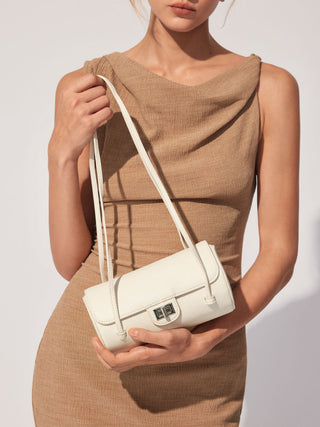 BUCKLE SHOULDER BAG