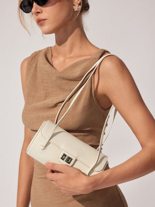 BUCKLE SHOULDER BAG