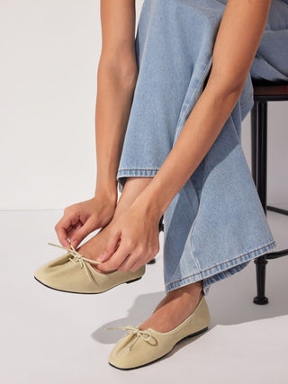 BOWKNOT MARY JANE FLATS