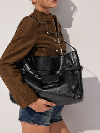 POCKET BUCKLE TOTE BAG