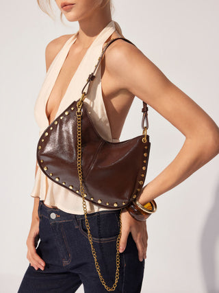 STUDDED SHOULDER BAG & CROSSBODY BAG