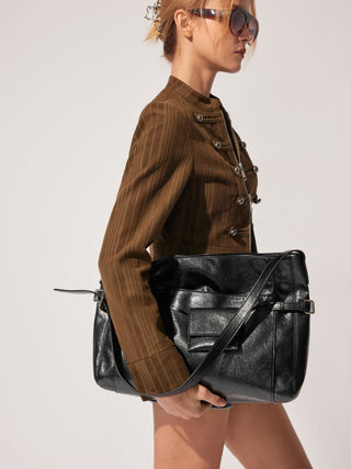 POCKET BUCKLE TOTE BAG