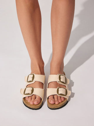 DOUBLE BAND BUCKLE SLIPPERS