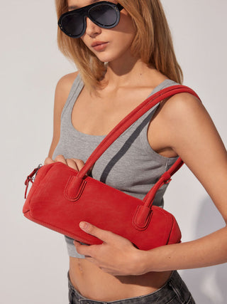 SQUARE BOSTON SHOULDER BAG