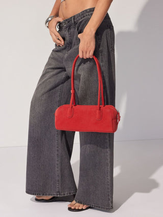 SQUARE BOSTON SHOULDER BAG