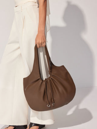 PLEATED TOTE BAG