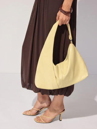 IRREGULAR STRAP TOTE BAG