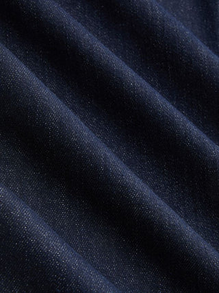 Stretch Denim Mid Rise Washed Metal Detail Straight Leg Jeans