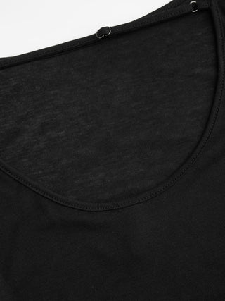 Wool-blend Boat Neck Ruched Backless Tee