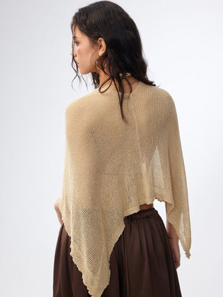 CLASSIC KNITTED CAPE