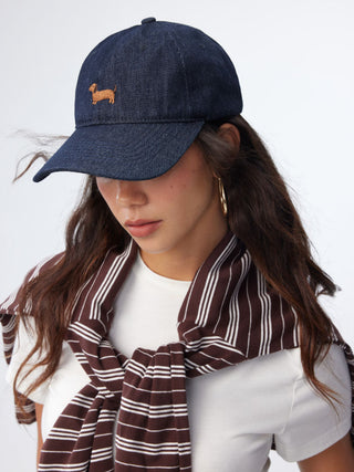 DOG EMBROIDERED BASEBALL CAP