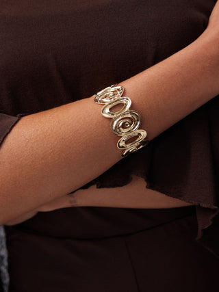 SPIRAL CUFF BRACELET