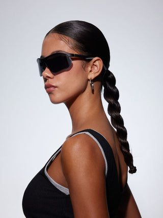 SQUARE FRAME FASHION GLASSES