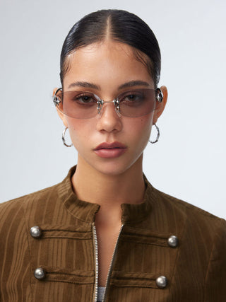 CAT-EYE FASHION GLASSES