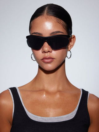 SQUARE FRAME FASHION GLASSES