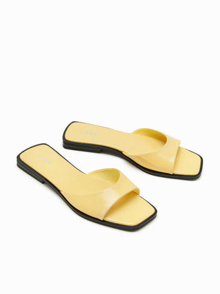 SQUARE TOE SLIPPERS