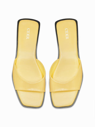 SQUARE TOE SLIPPERS