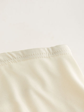 Lace Boat Neck Bell Sleeve Drawstring Tee