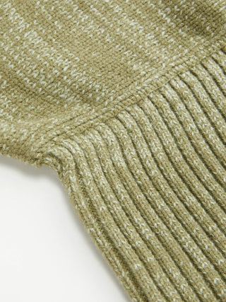 Knit Textured Asymmetrical Neck Batwing Sleeve Top