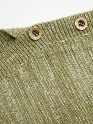 Knit Textured Asymmetrical Neck Batwing Sleeve Top