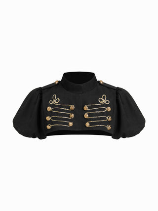 Your Attention, Please Bolero Crop Top