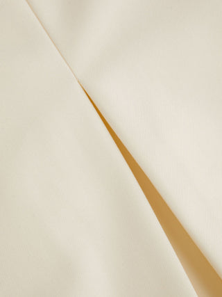 Mid Rise Pleated Midi Skirt