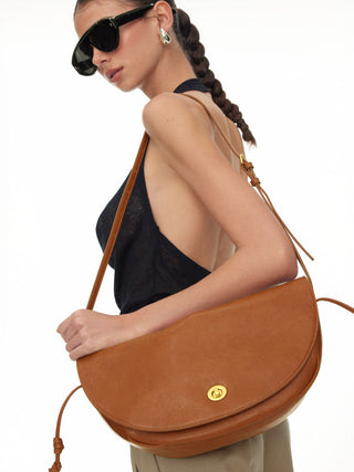 BUCKLE SHOULDER BAG