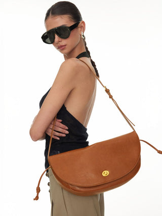 BUCKLE SHOULDER BAG