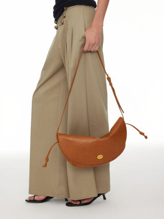 BUCKLE SHOULDER BAG