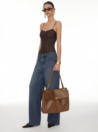 BUCKLE TOTE BAG