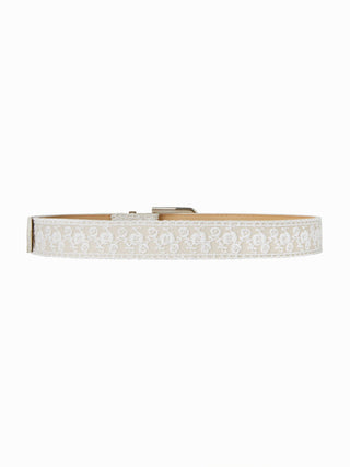 FLORAL LACE BUCKLE BELT