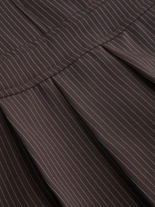 That's Classified Double-Breasted Stripe Dress