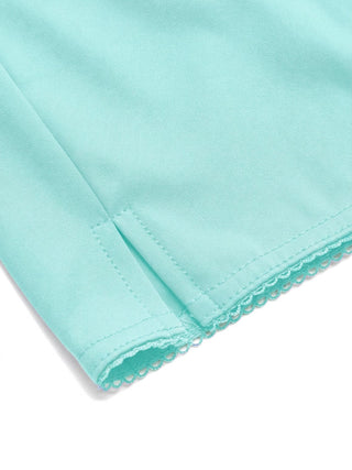 Low Rise High Stretch Split Knee Length Capri Leggings