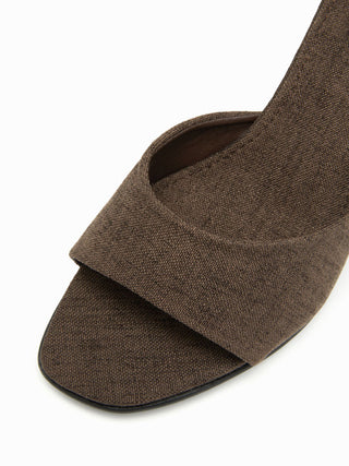 CHUNKY HEELED SANDALS For Date Party/Clubbing Vacation