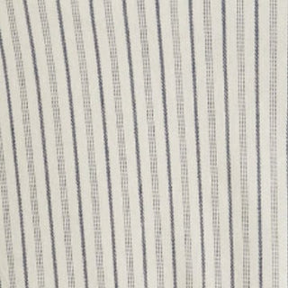 Cotton Striped Scoop Neck Ruffle Hem Bowknot Short Sleeve Blouse
