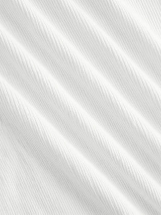 Cotton-blend Ribbed V-neck High Stretch Tank Top