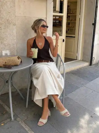 CHUNKY HEELED SANDALS For Date Party/Clubbing Vacation