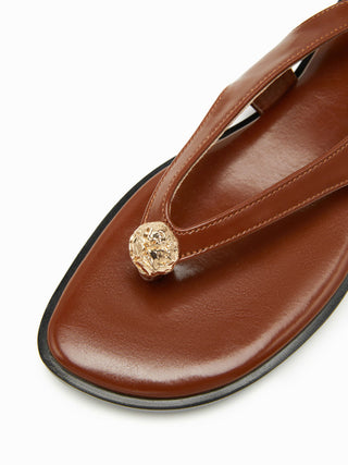 ADJUSTABLE STRAP FLIP-FLOP SANDALS