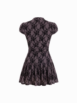 In Memories Lace Cutout Dress