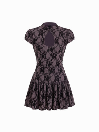 In Memories Lace Cutout Dress